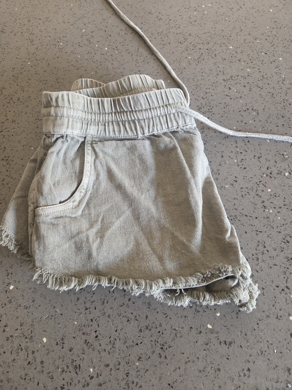 Roxy Olive Green Drawstring Shorts - Picture 5 of 5